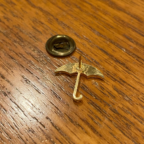 Red Umbrella Lapel Pin - Picture 8 of 8